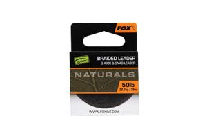 Fox Naturals Braided Leader 20m 50 lb 22.7kg