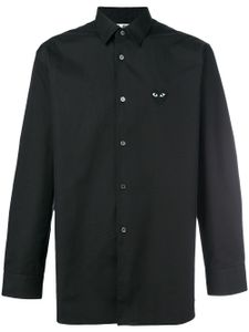 Comme Des Garçons Play chemise à imprimé logo - Noir