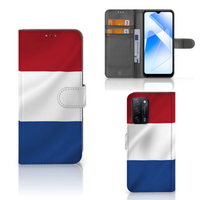 OPPO A16/A16s/A54s Bookstyle Case Nederlandse Vlag - thumbnail