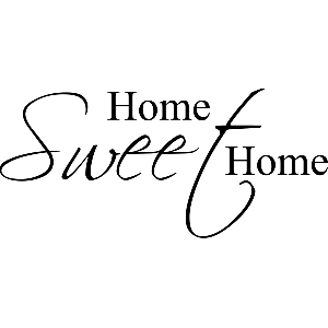 Home Sweet Home - Muursticker