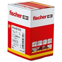 Fischer N 6X40/10 S NAGELPLUG (50) 50 St - 50354