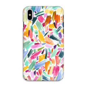 Watercolor Brushstrokes: iPhone XS Tough Case