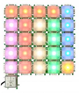 ALLNET 124344 LED-lamp Blauw, Groen, Oranje, Rood, Warm wit, Geel