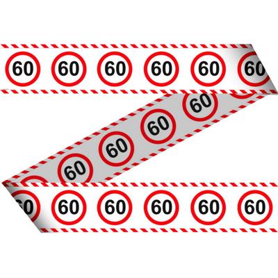 Decoratielint 60 jaar verkeersbord