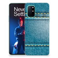 OnePlus 8T Silicone Back Cover Jeans - thumbnail