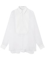 Stella McCartney chemise S-Wave à boutonnière - Blanc - thumbnail