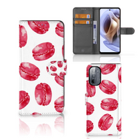 Motorola Moto G31 | G41 Book Cover Pink Macarons