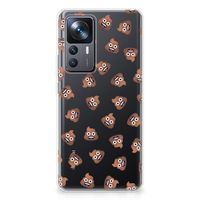 TPU bumper voor Xiaomi 12T | 12T Pro Poep Emojis