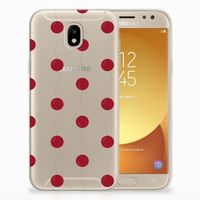 Samsung Galaxy J5 2017 Siliconen Case Cherries - thumbnail