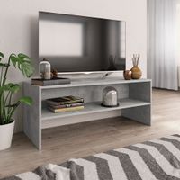 Tv-meubel 100x40x40 cm spaanplaat betongrijs