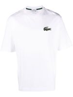 Lacoste t-shirt à logo brodé - Blanc - thumbnail