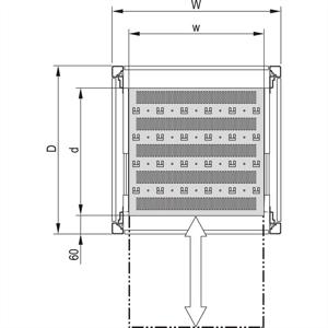 nVent SCHROFF 22117855 Legbord 1 stuk(s)