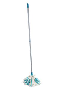 Leifheit 52105 mop/dweil Nat Fiber Blauw, Staal