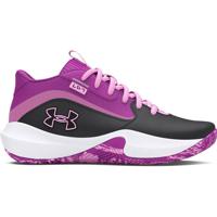 Under Armour Lockdown 7 GS Kids - Handbalschoenen - grijs - maat 39