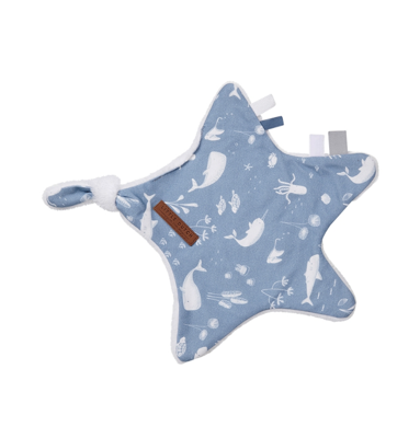Knuffeldoekje Ster Little Dutch Ocean Blue Knuffeldoekje Ster Little Dutch Ocean Blue