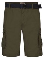 Petrol Industries Cargo Shorts With Belt Dark Army - XXXL