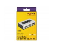 Delock 87729 seriële switch RS-232 / RS-422 / RS-485 2-poort handleiding - thumbnail