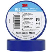 3M 165BL5E Isolatietape Blauw (l x b) 20 m x 19 mm 1 stuk(s) - thumbnail