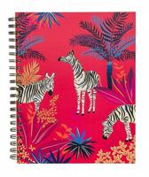 Blueprint Collections A4 notitieboek met tropische print