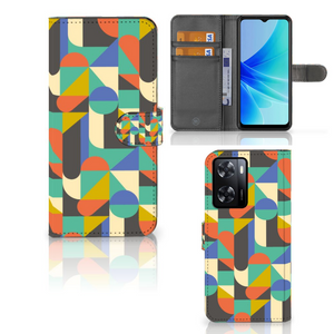 PPO A57 | A57s | A77 4G Telefoon Hoesje Funky Retro