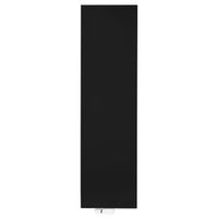 Designradiator BWS Flat T22 180x60cm 2214W Mat Zwart (Midden Aansluiting)