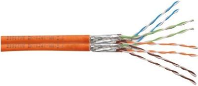 Digitus DK-1741-VH-D-5 Netwerkkabel CAT 7 S/FTP 4 x 2 x 0.25 mm² Oranje 500 m