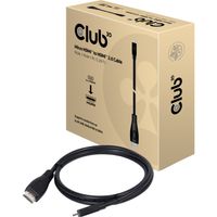 Club 3D Micro HDMI > HDMI 2.0 kabel 1 meter, 4K 60Hz