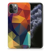 Apple iPhone 11 Pro TPU Hoesje Polygon Color - thumbnail