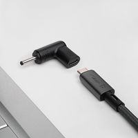 Akyga AK-ND-C06 tussenstuk voor kabels USB-C 3.0 x 1.0 mm Zwart - thumbnail