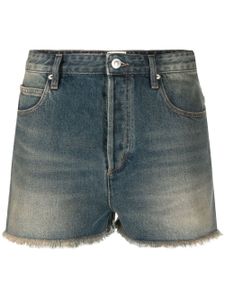 ISABEL MARANT short en jean Lesia à coupe courte - Bleu