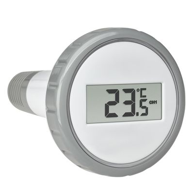 TFA-Dostmann PALMA Vloeibare omgevingsthermometer Binnen/buiten Zwart, Grijs
