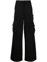 Off-White pantalon ample à poches cargo - Noir - thumbnail