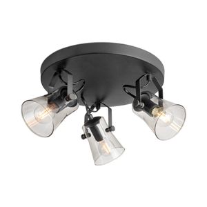 Home sweet home edge LED opbouwspot rond 3L zwart