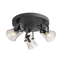 Home sweet home edge LED opbouwspot rond 3L zwart - thumbnail