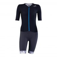 Sailfish Aerosuit pro trisuit korte mouw zwart dames XL - thumbnail