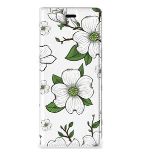 Sony Xperia 5 Smart Cover Dogwood Flowers