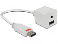 DeLock Adaptor Display Port Mannelijk naar Display Poort +mini Vrouwelijk