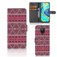 Xiaomi Redmi Note 9 Pro | Note 9S Telefoon Hoesje Aztec Paars