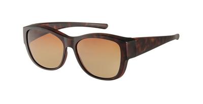 FitOfar Overzetzonnebril VZ 0047B bruin