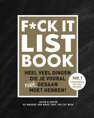 Jacob & Haver F*ck it list book
