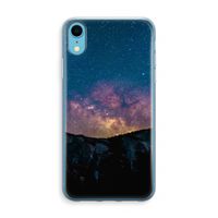 Travel to space: iPhone XR Transparant Hoesje - thumbnail