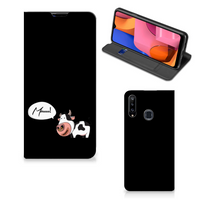 Samsung Galaxy A20s Magnet Case Cow