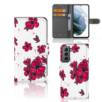 Samsung Galaxy S21 FE Hoesje Blossom Red - thumbnail