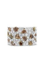 HYT Jewelry bague en or blanc 18ct pavée de diamants - thumbnail