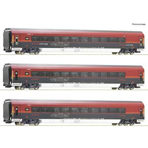 Roco 74040 H0 3-delige set Railjet van de ÖBB