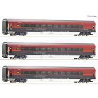 Roco 74040 H0 3-delige set Railjet van de ÖBB - thumbnail