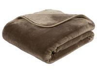 Gözze Premium Cashmere-Feeling deken (220 x 240 cm, Taupe)