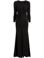 Cinq A Sept robe Perri longue - Noir