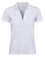 Tee Jays TJ1409 Womens Luxury Stretch V-Neck Polo - thumbnail