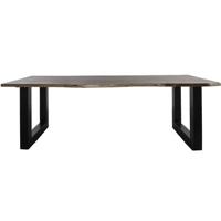 Home67 - Eettafel Mats 200 cm - u poot - Boomstamblad - thumbnail